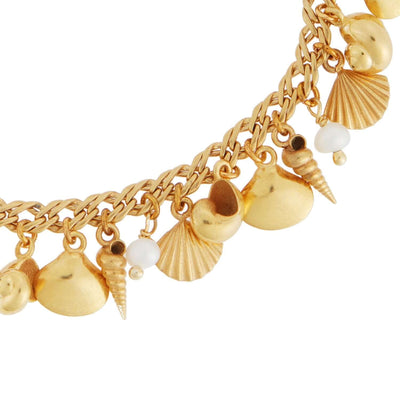 Seashell Bracelet BR-YP-PEARL - Eye M Sea Treasures - Ileana Makri store